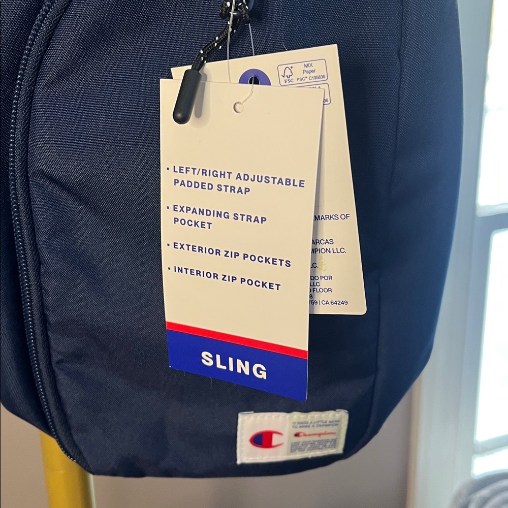 Champion Method Dark Blue / Navy Sling Strap Bag - Picture 3 of 10